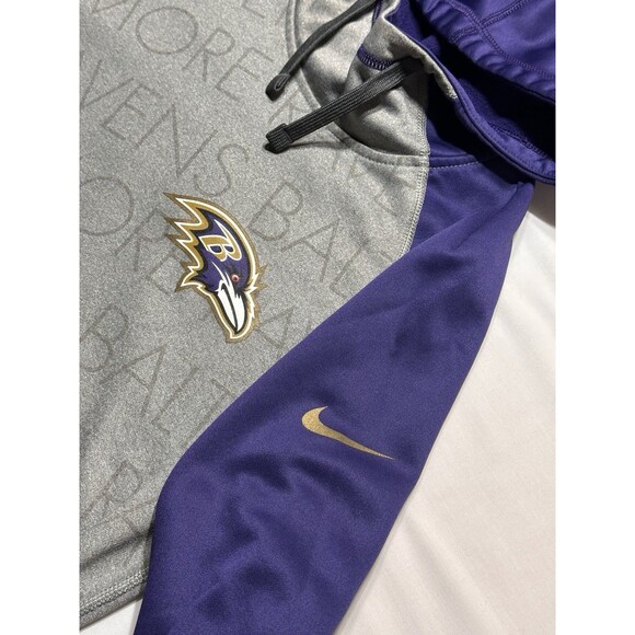 Baltimore Ravens Nike Women's Hoodie 708642 Size Small NFL Football Pullover - Picture 2 of 13